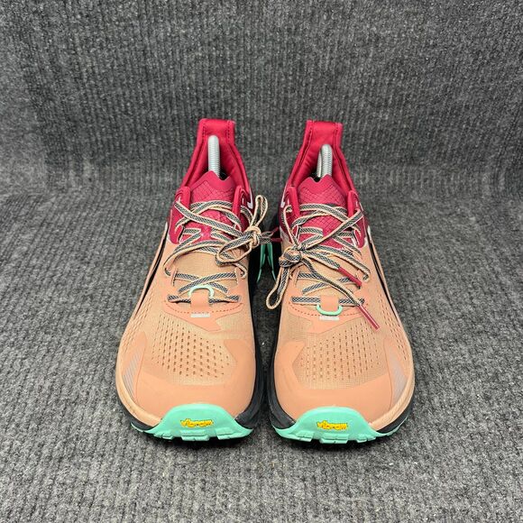 Altra Olympus 5 Trail Running Shoes Vibram Megagrip Beige Red Women’s 9 - Picture 2 of 9